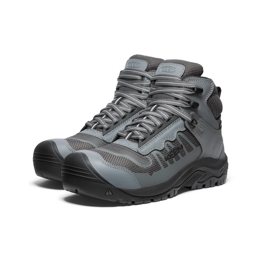 Keen Men's Reno Mid Waterproof (Carbon Toe) | Magnet/Black 2 Keen Men's Reno Mid Waterproof (Carbon Toe) | Magnet/Black - Image 2