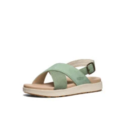 Keen Women's Elle Luxe Cross Strap Sandal | Granite Green/Granite Green -Keen 0048751873913947f127e19db0d999f05ce3c0a3