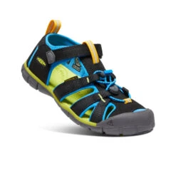 Keen Big Kids' Seacamp II CNX | Black/Brilliant Blue -Keen 023e89193f56c198c5be12369ff4111c15bd6be3