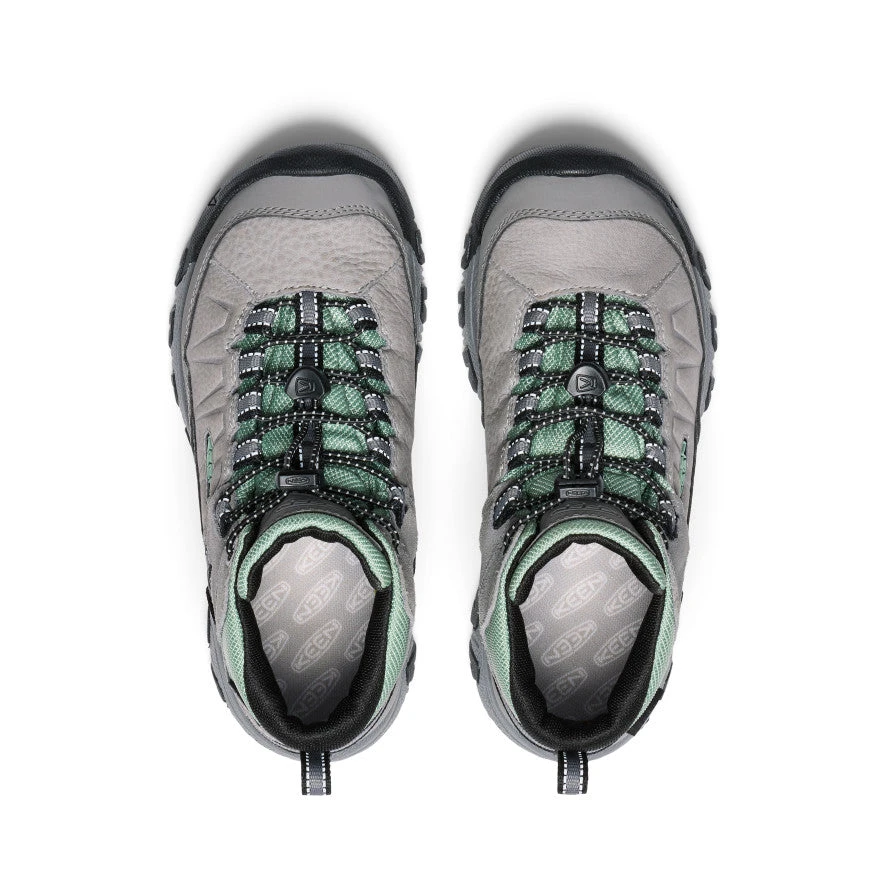 Keen Big Kids' Targhee IV Waterproof Hiking Boot | Alloy/Granite Green 4 Keen Big Kids' Targhee IV Waterproof Hiking Boot | Alloy/Granite Green - Image 4