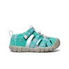 Keen Little Kids' Seacamp II CNX | Bright Aqua/Giggle Pink
