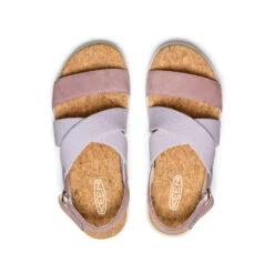 Keen Women's Elle Criss Cross Sandal | Thistle/Toadstool -Keen 08cfcaeba40bc9da63bb560eed1647475e7c6abd
