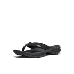 Keen Women's Kona Leather Flip-Flop | Black/Vapor -Keen 0a5d13596b4117671d464fac82973d47ccf32894