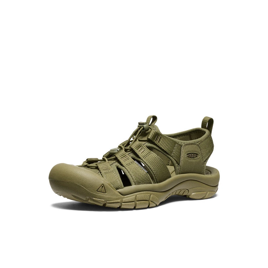 Keen Men's Newport H2 Sandal | Monochrome/Olive Drab 3 Keen Men's Newport H2 Sandal | Monochrome/Olive Drab - Image 3