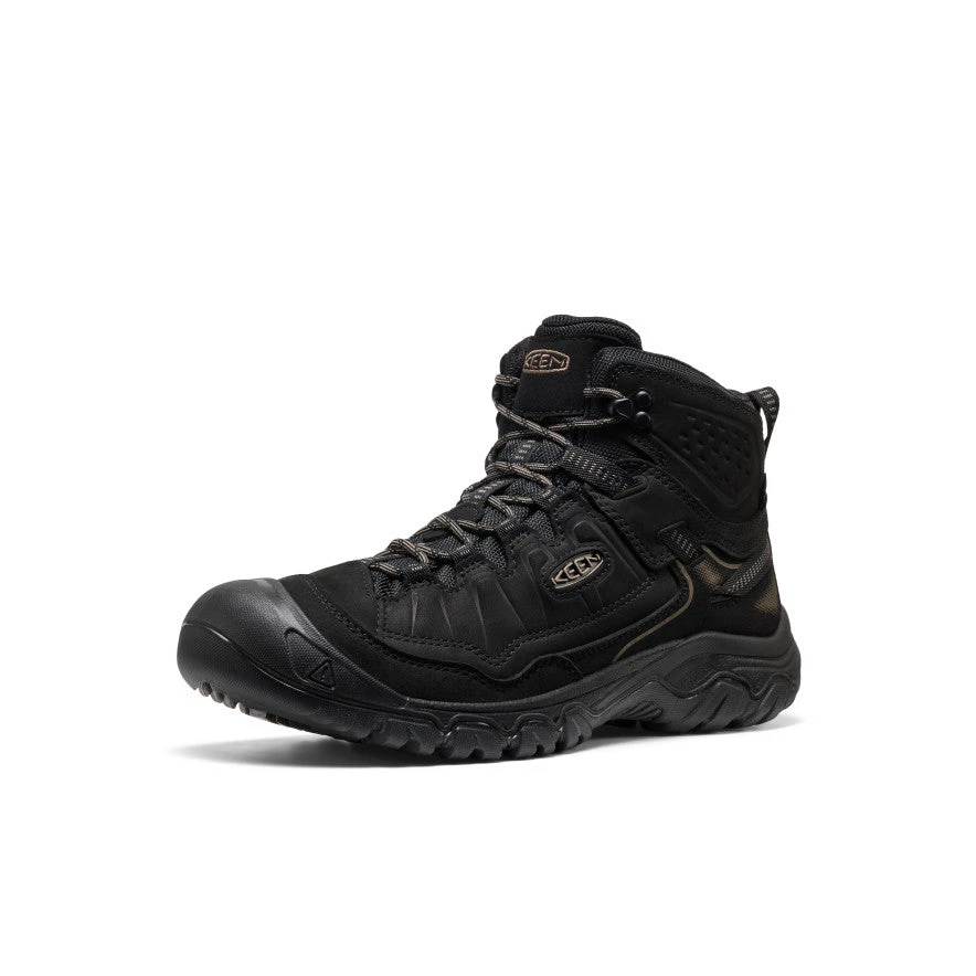 Keen Men's Targhee IV Waterproof Hiking Boot | Triple Black 3 Keen Men's Targhee IV Waterproof Hiking Boot | Triple Black - Image 3