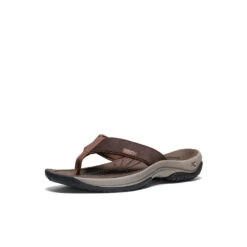 Keen Men's Kona Leather Flip-Flop | Java/Dark Earth -Keen 0da7fb7969e68c391e1ac414cba1ff75df07fd56