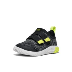 Keen Toddlers' KNX Knit Double Strap | Black/Evening Primrose -Keen 0ea16873e7e3f0a12cf2365091e5970ceba80b54