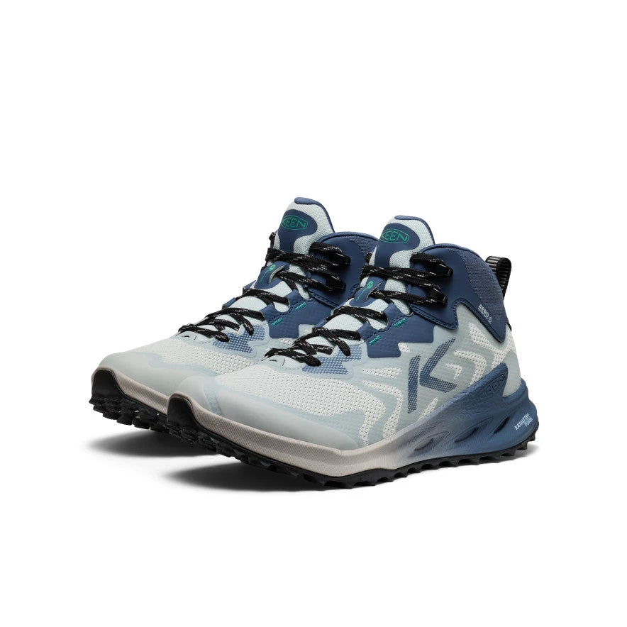 Keen Women's Zionic NXT Waterproof Hiking Boot | Ballad Blue/Winter Green 2 Keen Women's Zionic NXT Waterproof Hiking Boot | Ballad Blue/Winter Green - Image 2