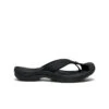 Keen Men's Waimea Leather Flip-Flop | Black/Black