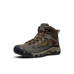 Keen Men's Targhee III Waterproof Mid Wide | Black Olive/Golden Brown -Keen 0f8aed8e014d77fd52947a81d3bbfb8cc0f77378