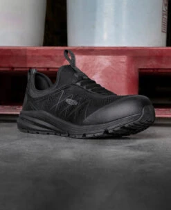 Keen Women's Vista Energy Shift ESD (Carbon Toe) | Black/Black -Keen 1026372 PDP LeftImage