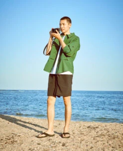 Keen Men's Kona Leather Flip-Flop | Steel Grey/Black -Keen 1029143 Left f1adc5bb 3a96 4337 9b11 c7b47f08039c