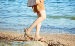 Keen Women's Kona Leather Flip-Flop | Brindle/Silver Birch -Keen 1029377 FullBleed ccb61ed6 4aaf 40cb ac0e 8ed723ca428d