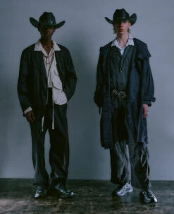 Keen Men's WK500 Walking Shoe X Engineered Garments | Black/Black -Keen 1030330 KEENxEngineeredGarments Collab PDP Lifestyle Vertical 2