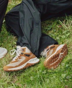 Keen Women's Hightrail Waterproof Hiking Boot | Birch/Daffodil -Keen 1030348 lifestyle 02 39182f7c f2fb 47c3 bc5b d597709bd350