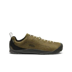 Keen Men's Jasper Nylon Waterproof Sneaker | Martini Olive/Martini Olive