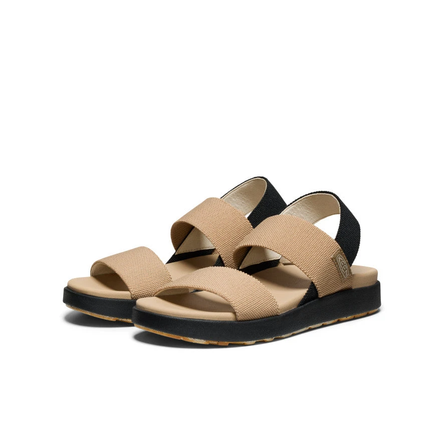 Keen Women's Elle Backstrap Sandal | Cornstalk/Black 3 Keen Women's Elle Backstrap Sandal | Cornstalk/Black - Image 3