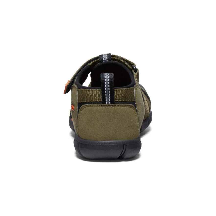 Keen Big Kids' Seacamp II CNX | Dark Olive/Gold Flame 5 Keen Big Kids' Seacamp II CNX | Dark Olive/Gold Flame - Image 5