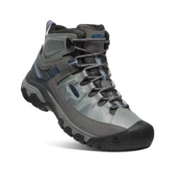 Keen Men's Targhee III Waterproof Mid | Drizzle/Captains Blue -Keen 1cce2720a6865d19292c68bcb9ceacc93bd2e1a9