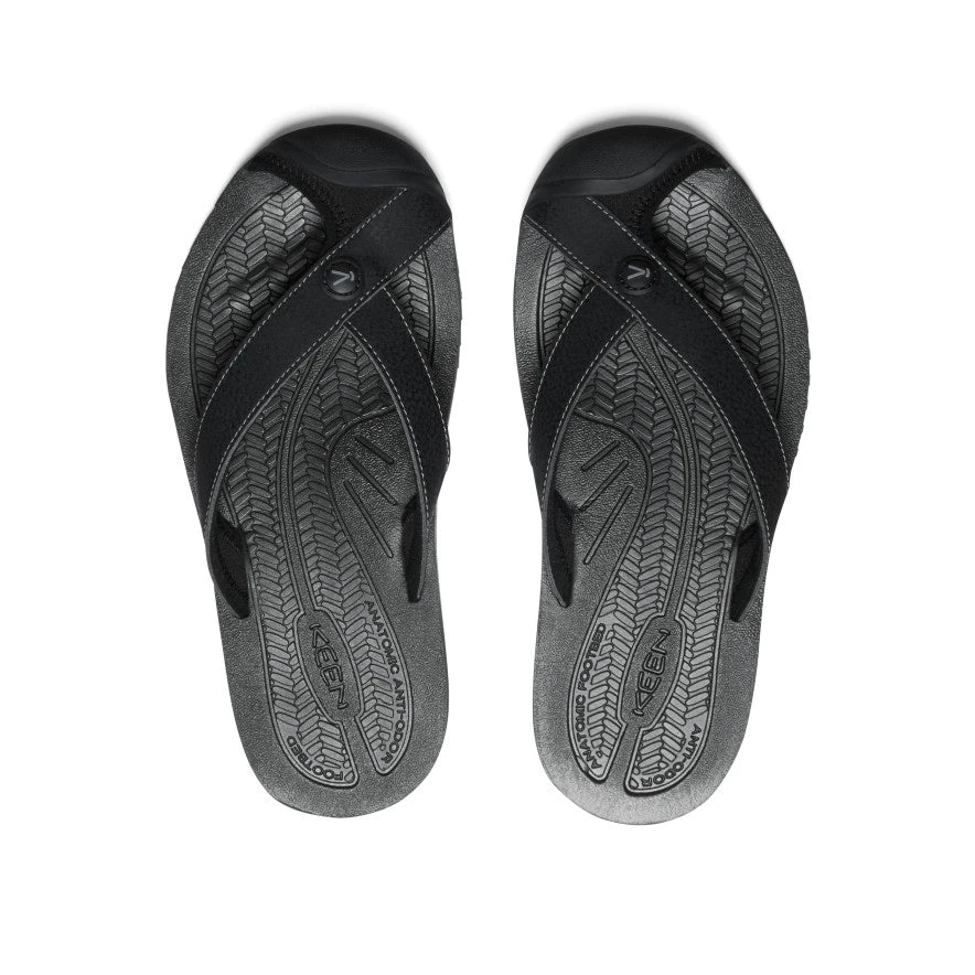 Keen Women's Barbados Flip-Flop | Black/Steel Grey 4 Keen Women's Barbados Flip-Flop | Black/Steel Grey - Image 4