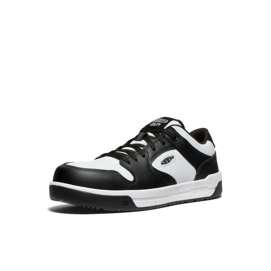 Keen Men's Overton Work Shoe (Carbon Toe) | Star White/Black 3 Keen Men's Overton Work Shoe (Carbon Toe) | Star White/Black - Image 3