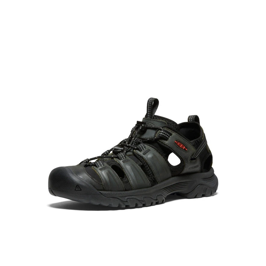Keen Men's Targhee III Sandal | Grey/Black 3 Keen Men's Targhee III Sandal | Grey/Black - Image 3