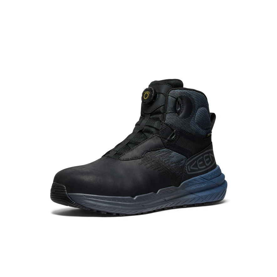 Keen Men's Snapline RF Waterproof Boot (Carbon Toe) | Vintage Indigo/Black 3 Keen Men's Snapline RF Waterproof Boot (Carbon Toe) | Vintage Indigo/Black - Image 3