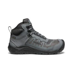 Keen Men's Reno Mid Waterproof (Carbon Toe) | Magnet/Black