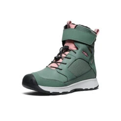 Keen Big Kids' Skua Waterproof Winter Boot | Dark Forest/Rose Elegance -Keen 28e8075b1435aaaf409d414b997c4cf0f3baf25c