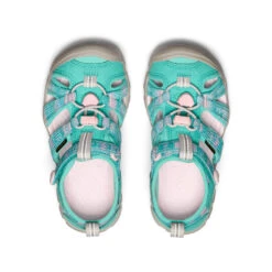 Keen Little Kids' Seacamp II CNX | Bright Aqua/Giggle Pink -Keen 2b9a9eab2207212400a9a2dcc8cd93a576b71416