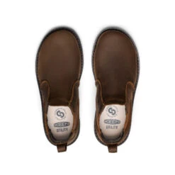 Keen Women's San Jose Chelsea 90° Heel Boot (Aluminum Toe) | Cascade Brown/Black -Keen 35bfc809eb313d70ede861f84f4139c5db39d153