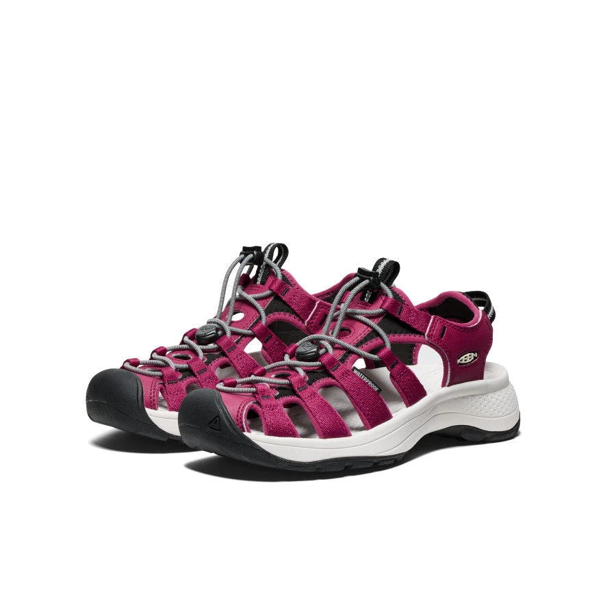 Keen Women's Astoria West Sandal | Beaujolais/Star White 2 Keen Women's Astoria West Sandal | Beaujolais/Star White - Image 2