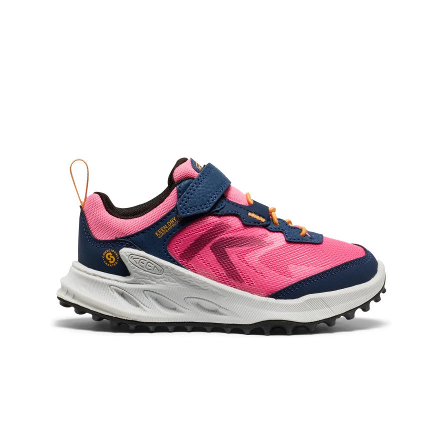 Keen Little Kids' Zionic Waterproof Shoe | Naval Academy/Pink Lemonade 1 Keen Little Kids' Zionic Waterproof Shoe | Naval Academy/Pink Lemonade
