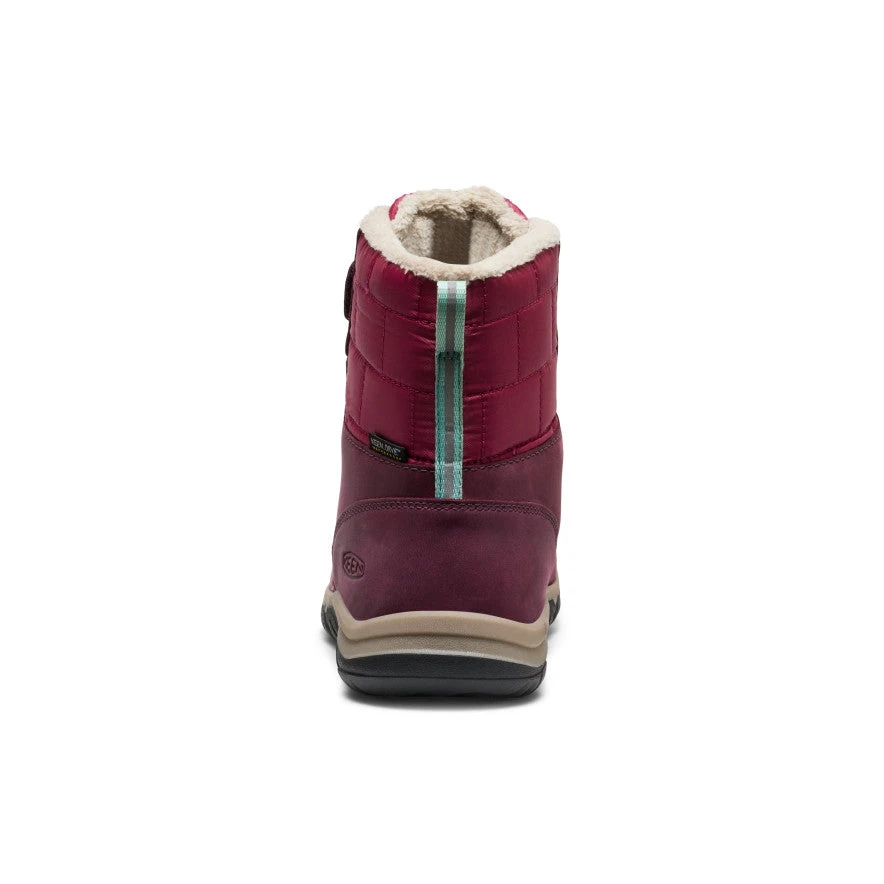 Keen Big Kids' Kanibou Waterproof Winter Boot | Fig/Pink Lemonade 5 Keen Big Kids' Kanibou Waterproof Winter Boot | Fig/Pink Lemonade - Image 5