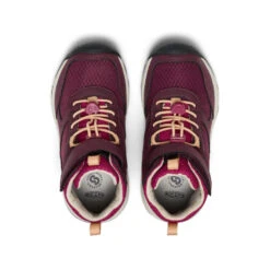 Keen Little Kids' Skua Waterproof Boot | Fig/Peach Fuzz -Keen 38dc32a90d1f53ff6e67f7fe2b67a4e090d43a22