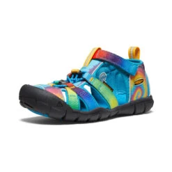 Keen Big Kids' Seacamp II CNX | Vivid Blue/Original Tie Dye -Keen 3ad5ce0bdfa15b3e406f9c233c9279ce5a95ebb8