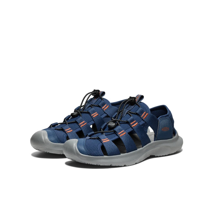 Keen Men's Seanik H2 Sandal | Naval Academy/Gold Flame 2 Keen Men's Seanik H2 Sandal | Naval Academy/Gold Flame - Image 2