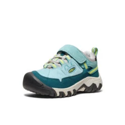 Keen Little Kids' Targhee IV Waterproof Hiking Shoe | Reef Waters/Daiquiri Green -Keen 3e1cf4975e5d708222b2f5bfb1f0e4c22535b6d0