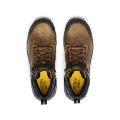 Keen Men's Evanston 6" Waterproof Boot INT MET (Carbon Toe) | Bison/Black -Keen 3e9b9f992a95e5671c741608b4cbdc20fc28c90a