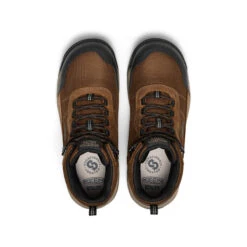 Keen Men's Skokie Waterproof Work Boot (Carbon Toe) | Dark Earth/Black -Keen 4429f55b6356c02494b15d6017640579c3d13973