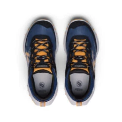 Keen Big Kids' Zionic Waterproof Boot | Naval Academy/Bright Marigold -Keen 46c4e2e1e20e9f6269c452202a85cf264865fb90