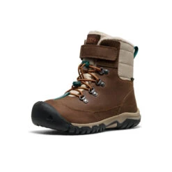 Keen Big Kids' Kanibou Waterproof Winter Boot | Dark Earth/Roasted Pecan -Keen 4882af763bf3195abe655e4f618654732463accb