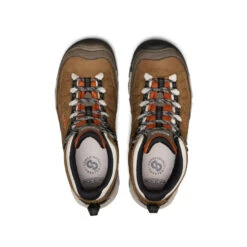 Keen Men's Targhee IV Waterproof Hiking Boot | Coyote/Gold Flame -Keen 4a307e4fb13107bbfe5613220a49e3add78b346f