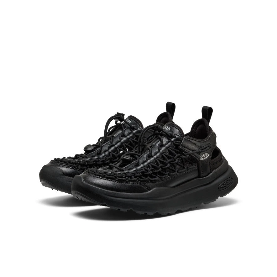 Keen Women's UNEEK WK SNIDEL Sneaker | Black/Silver 2 Keen Women's UNEEK WK SNIDEL Sneaker | Black/Silver - Image 2