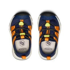 Keen Toddlers' Motozoa Sneaker | Naval Academy/Bright Marigold -Keen 4bd7aee13d3b010c081c84302c50d84205884b09