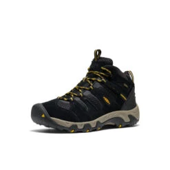 Keen Men's Headout Waterproof Hiking Boot | Black/Lemon Curry -Keen 523b4c712b46c72320ec6270272e95e75cd51278