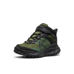 Keen Little Kids' Zionic Waterproof Hiker | Black/Bronze Green -Keen 5297fc34fc0166695648afcca9ecfc09bc79c7ca