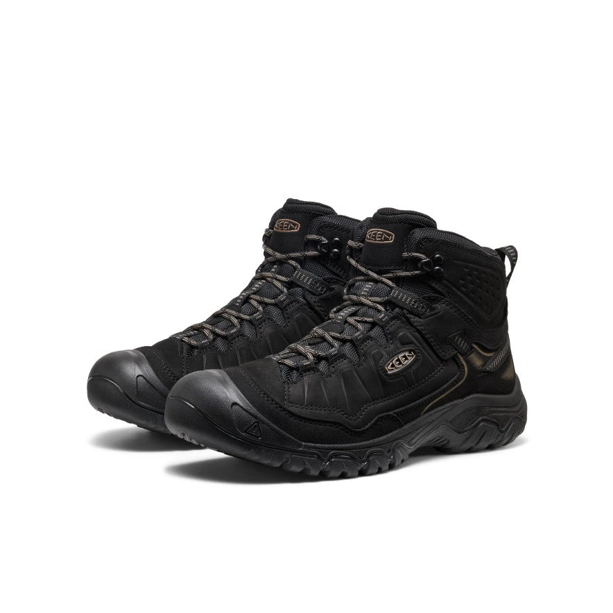 Keen Men's Targhee IV Waterproof Hiking Boot | Triple Black 2 Keen Men's Targhee IV Waterproof Hiking Boot | Triple Black - Image 2