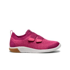 Keen Big Kids' KNX Knit Double Strap | Beaujolais/Raspberry