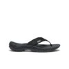 Keen Women's Kona Leather Flip-Flop | Black/Vapor